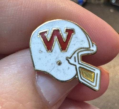 Wisconsin Badgers University of Wisconsin Football Helmet Lapel Pin Tie Tack