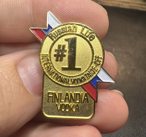 Finlandia Vodka - Russian Life International Vodka Taste-Off #1 Lapel Pin