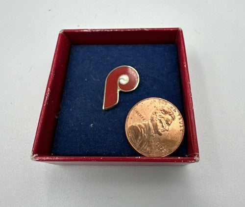 MLB NATIONAL LEAGUE EAST PHILADELPHIA PHILLIES LOGO LAPEL PIN OLD LOGO