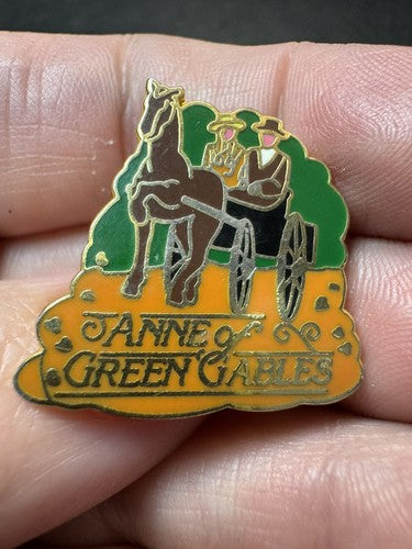 Vintage Anne of Green Gables Enamel Lapel Pin