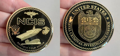 NCIS Norfolk Field Office Challenge Coin Naval Criminal Investigative Service