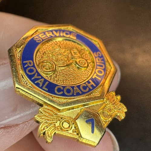 Royal Coach Tours - 7 Years Of Service - Lapel Pin