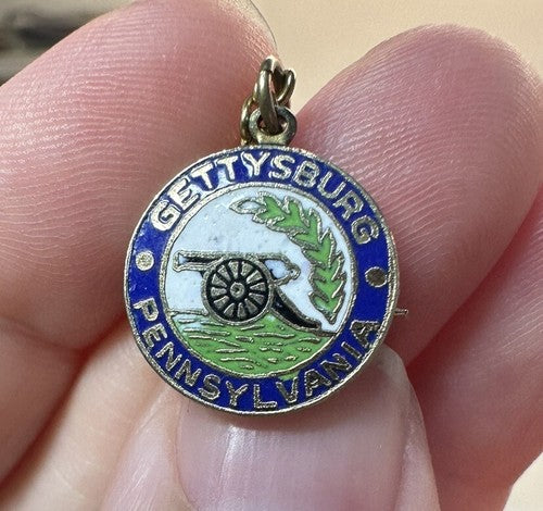 Gettysburg Pennsylvania National Military Park PA Canon Enamel Pin Souvenir