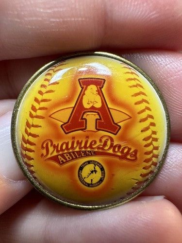 Abilene Prairie Dogs Baseball Lapel Pin RARE Texas Louisiana League