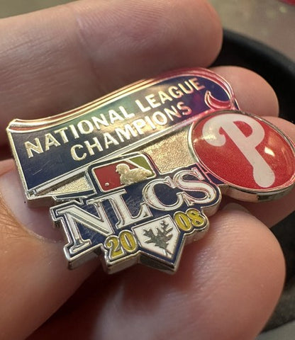 2008 Philadelphia Phillies MLB National League Champions Logo Pin