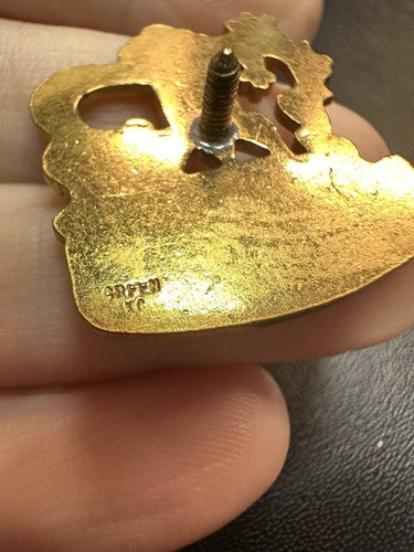1955 American Royal SPONSOR Pin Equestrian Rodeo Livestock - RARE