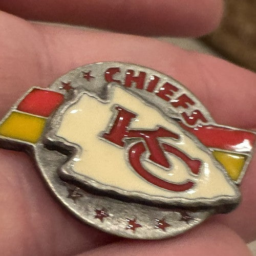Vintage Kansas City Chiefs Arrowhead Logo Lapel Pin
