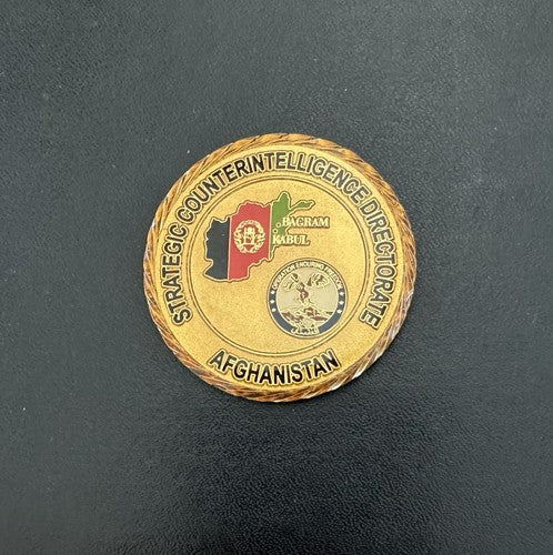 NCIS AFOSI USAI Strategic Counterintelligence Directorate Challenge Coin OEF