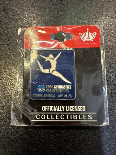 2008 NCAA Gymnastics Championships Lapel Pin Athens University of Georgia