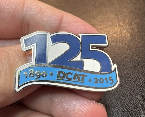 Drug, Chemical & Associated Technologies Association 125 Years Lapel Pin DCAT