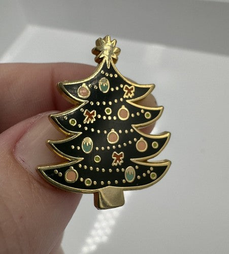 Rifle Paper Co Enamel Pin Christmas Tree