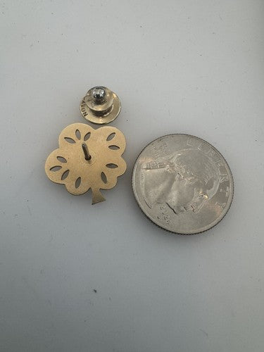 Vintage Avon Partridge in a Pear Tree Pin Tie Tack