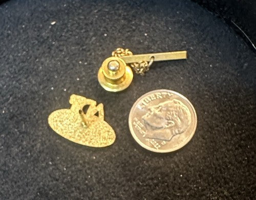 Vintage ADT We Care Security Company - Security Alarms - Lapel Pin