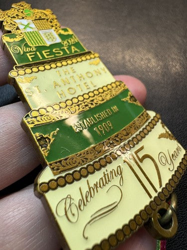 2024 St Anthony Hotel Fiesta Medal San Antonio