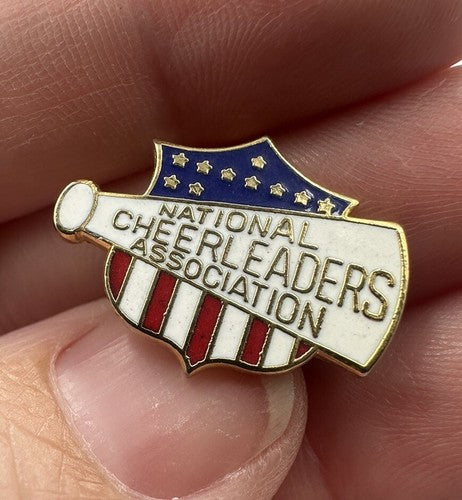 National Cheerleaders Association Dallas Texas Lapel Pin Looks Vintage