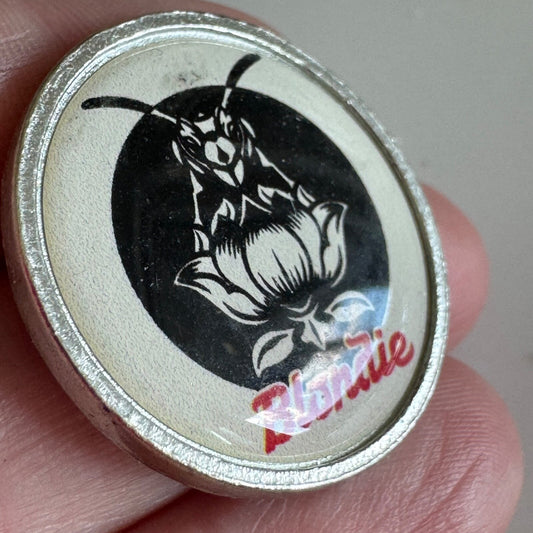 Blondie Pollinator Lapel Pin Band Music Bend Oil