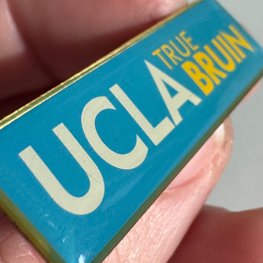 Vintage University of California Los Angeles UCLA Bruins TRUE BRUIN Lapel Pin