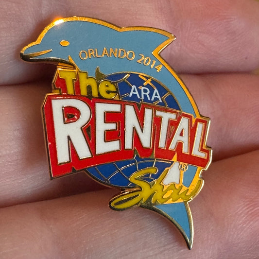 2014 Orlando The ARA Rental Show Lapel Pin Dolphin American Rental Association