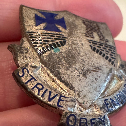 112th INFANTRY REGIMENT DI DUI Pin Strive Obey Endure