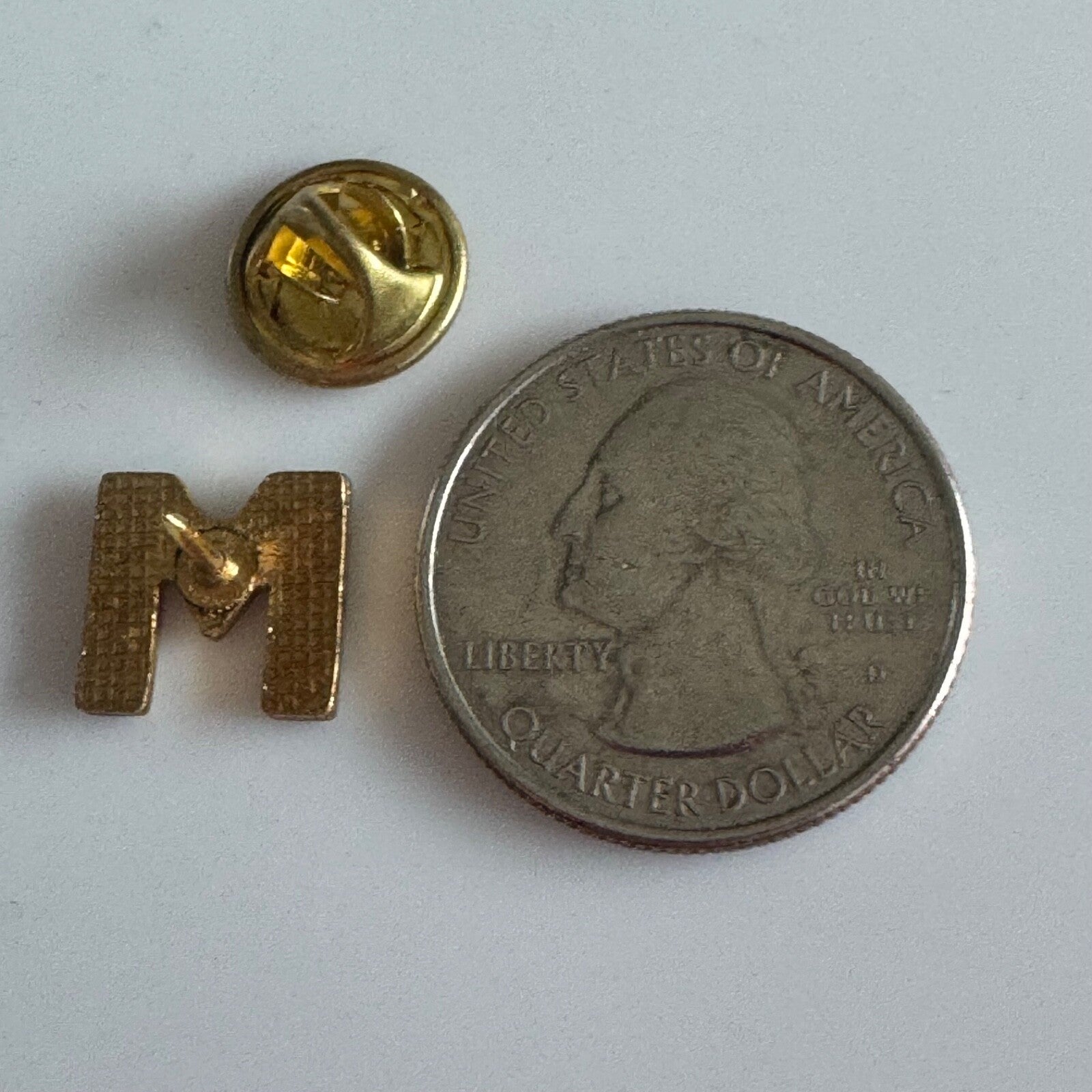 Vintage University of Michigan Wolverines 1950 Union Lapel Pin Tie Tack