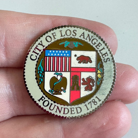 City of Los Angeles California Seal Souvenir Pin 