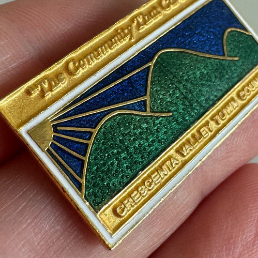 Crescenta Valley Town Council California Enamel Pin Community That Cares