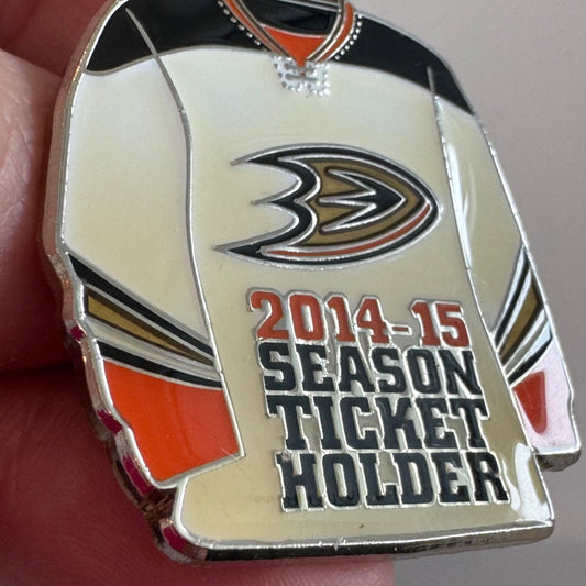 Anaheim Ducks 2014-15 Season Ticket Holder Lapel Pin NHL Hockey