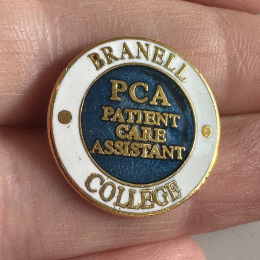 Branell College PCA Patient Care Assistant Tie Tack Pin
