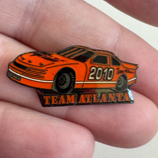 2010 Home Depot Team Atlanta Lapel Pin NASCAR Car