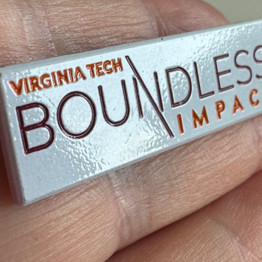 Virginia Tech Boundless Impact Lapel Pin 