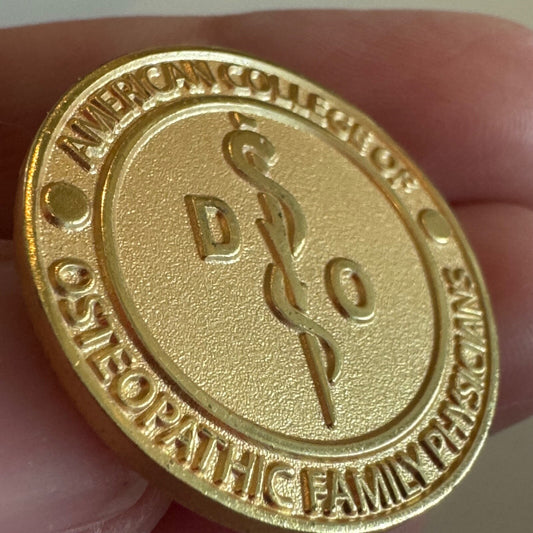 American College of Osteopathic Family Physicians Lapel Pin Tie Tack ACOFP