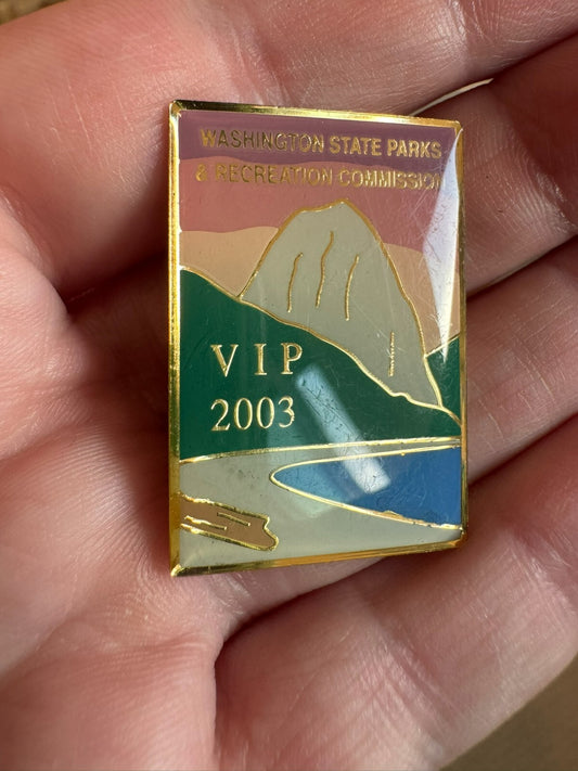 Washington State Parks Recreation Commission VIP 2013 Lapel Pin