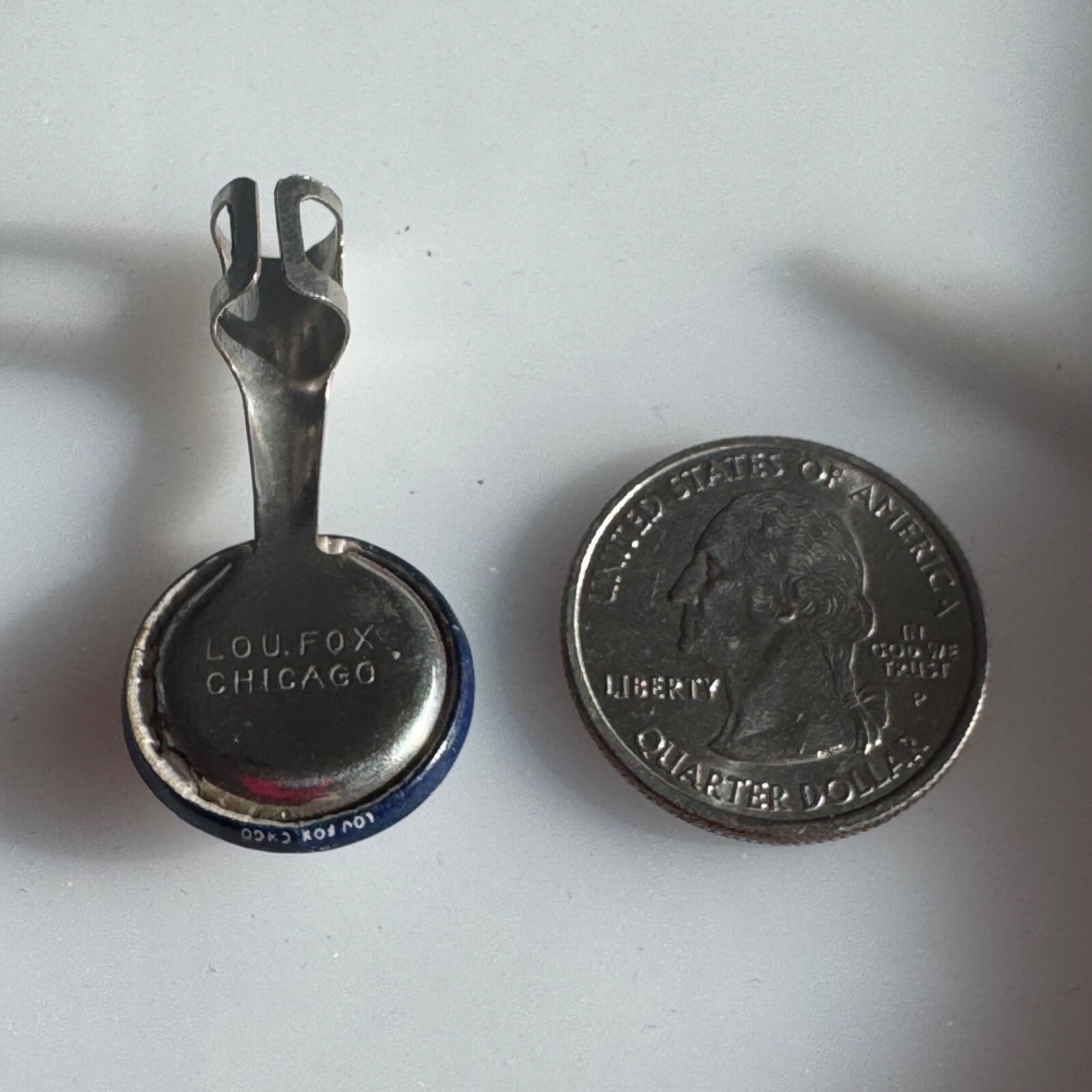 Vintage Morton Salt It Pours Pen Cap Attachment Lou Fox Chicago