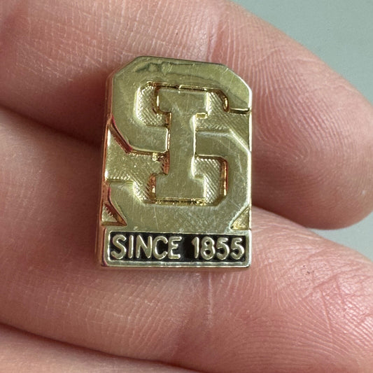 SI SINCE 1855 LAPEL PIN ST. IGNATIUS COLLEGE PREPARATORY HIGH SCHOOL VINTAGE