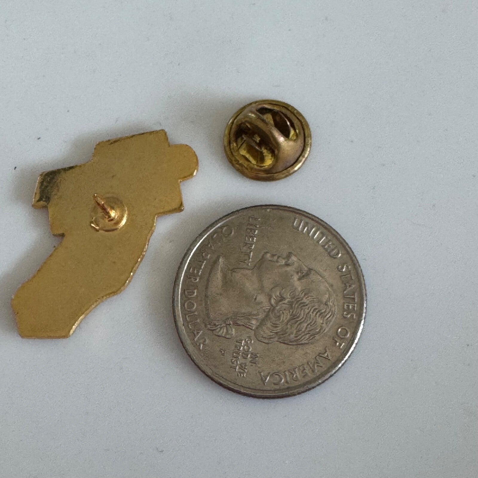 California Golden State Bear Shape Lapel Pin – USA