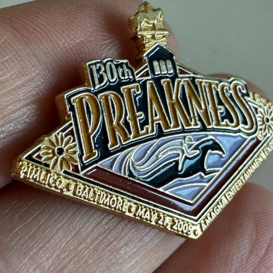 Vintage 130th Preakness Pimlico Baltimore 2005 Lapel Pin 