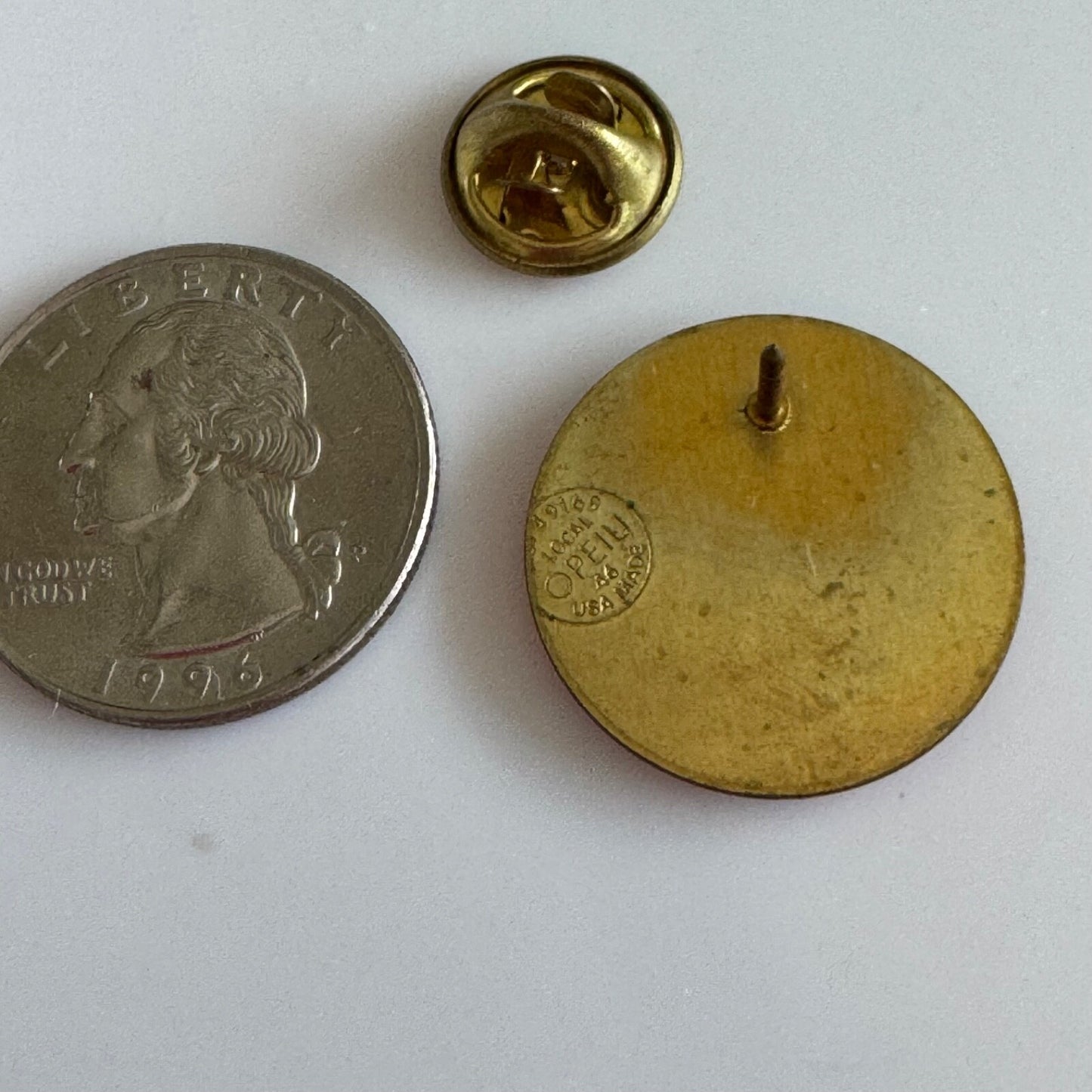 Vintage UA Local 95 Plumbers and Pipefitters Lapel Pin Cambridge Ohio RARE