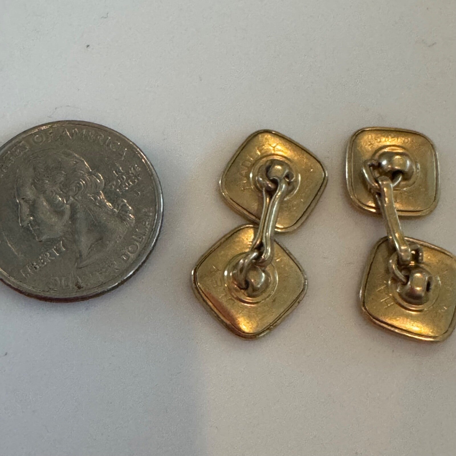 Vintage Hadley Mother of Pearl Cufflinks 
