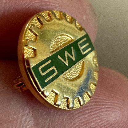 Vintage SWE Society of Women Engineers Lapel Pin