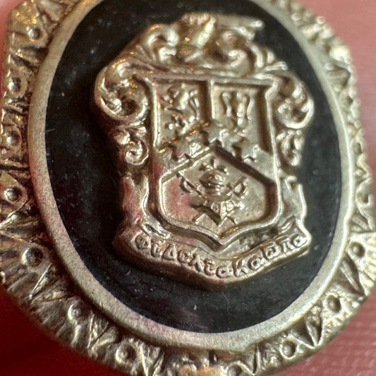 Vintage Phi Delta Kappa Silver Tone Key Fob Pendant Old! RARE