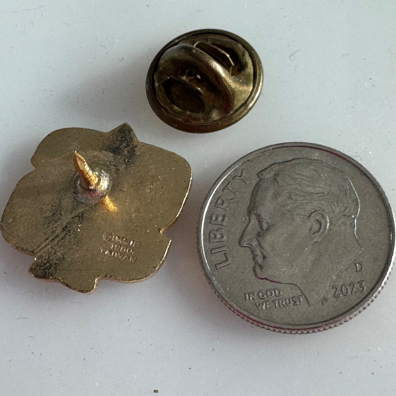 Vintage Standford University Cardinal Tree Logo lapel Pin 