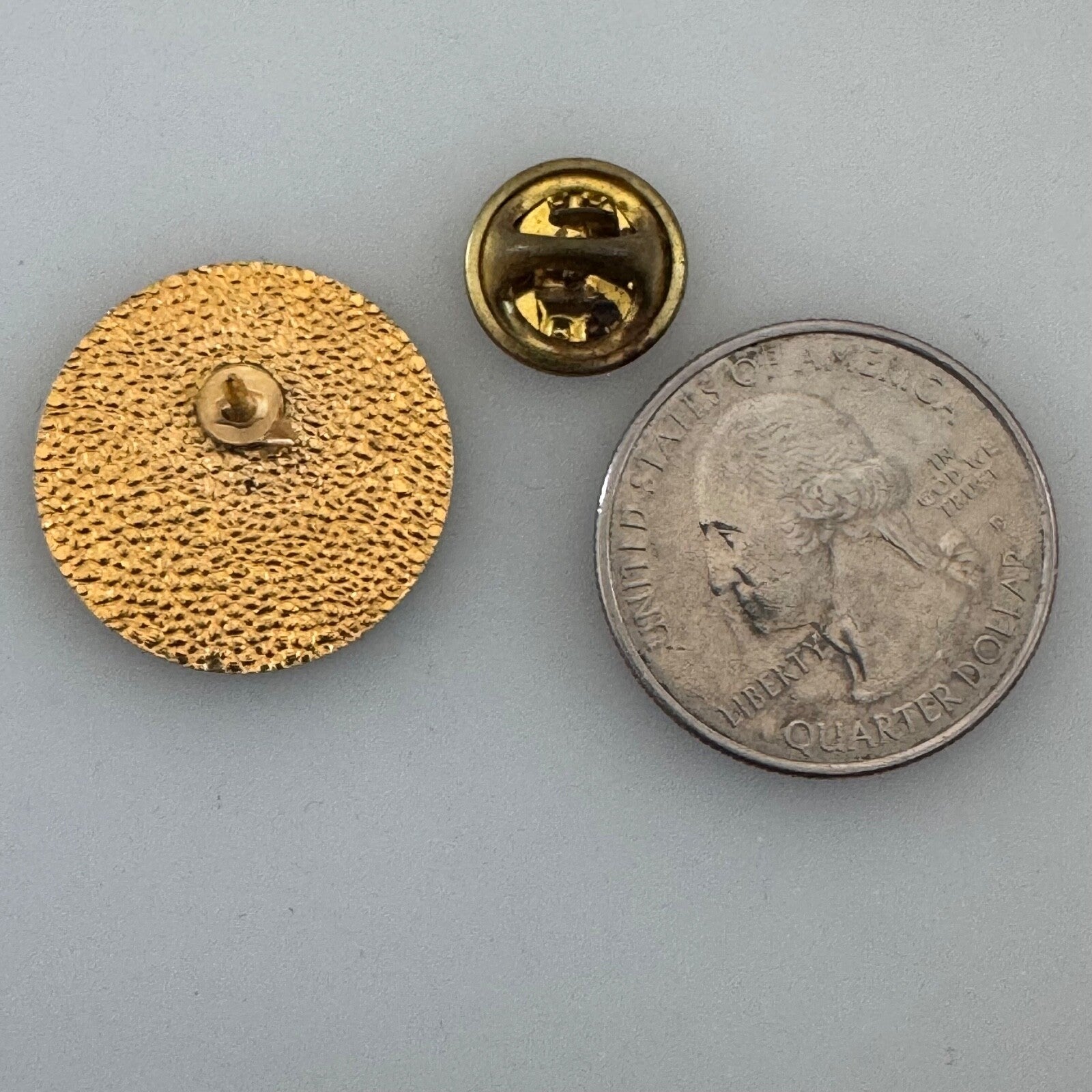 Vintage Girl Scout Council Nation's Capital Lapel Pin American Flag Pin Scouts