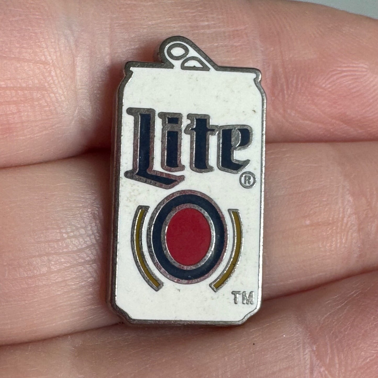 Miller Lite Beer Can Enamel Pin – Vintage Style Bar Collectible