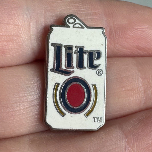 Miller Lite Beer Can Enamel Pin – Vintage Style Bar Collectible