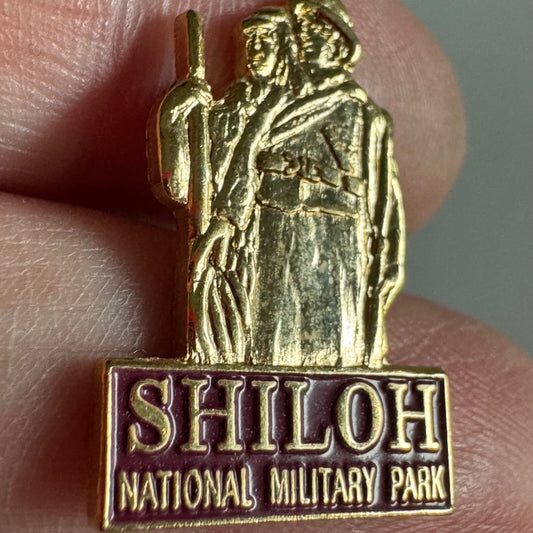 Vintage Shiloh National Military Park Lapel Pin Tennessee