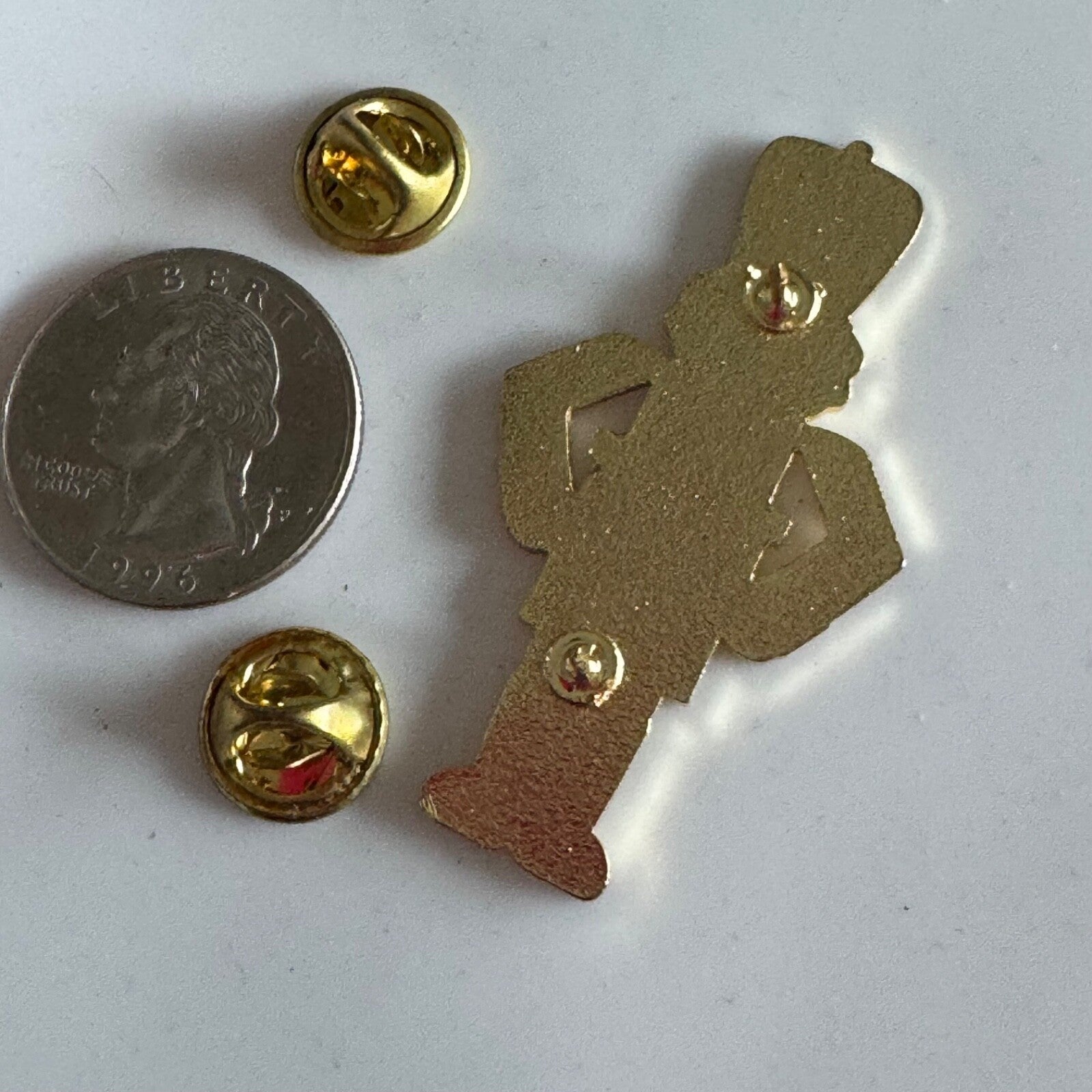 Vintage South Coast Plaza Lapel Pin Nutcracker Toy Soldier