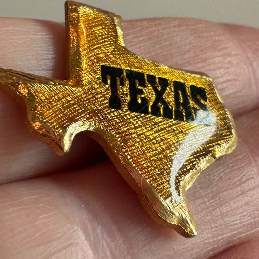 Vintage Texas Souvenir Lapel Pin