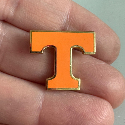 Vintage University of Tennessee Volunteers T Logo Lapel Pin