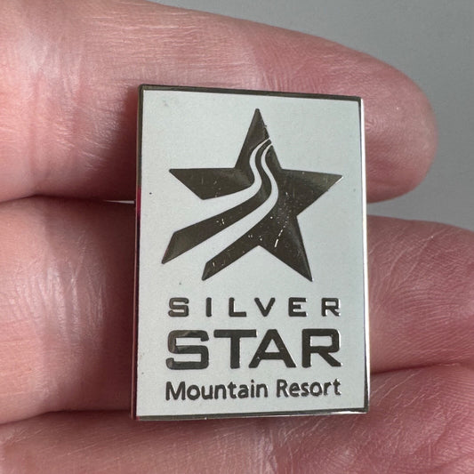 Silver Star Mountain Resort Lapel Pin Vancouver Ski Skiing SilverStar
