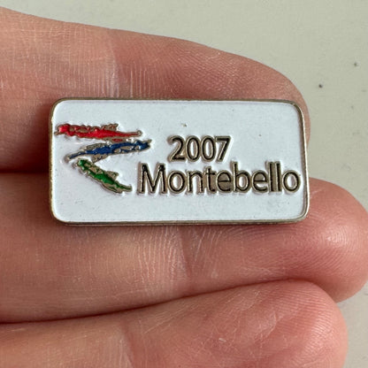 2007 Montebello Lapel Pin Bus Roadeo ? Ski ?